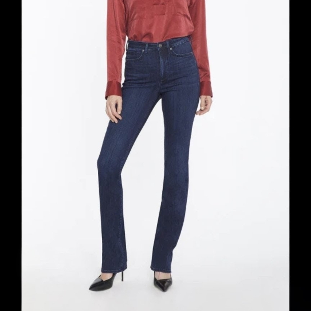 NYDJ Dark Indigo Slim Boot Cut Jeans
